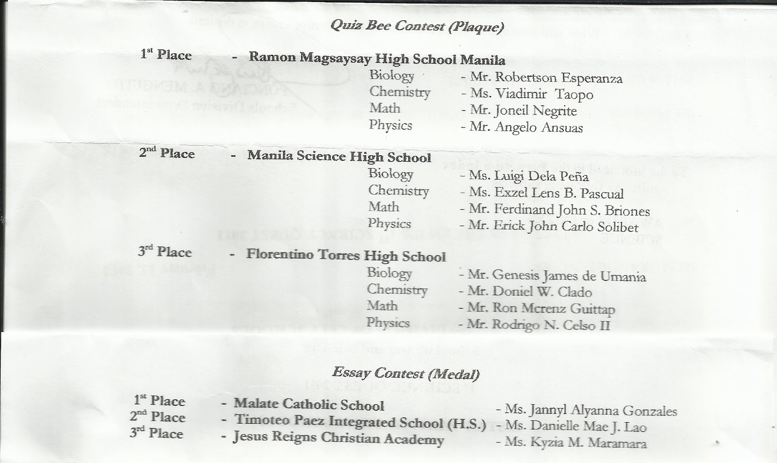 high university essay or dissertation contests 2012 high school essay contests 2012